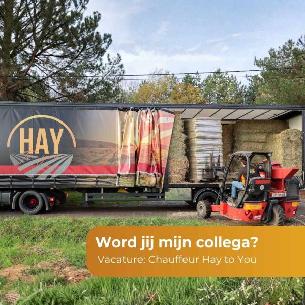 Vacature: Chauffeur bij Hay to You 